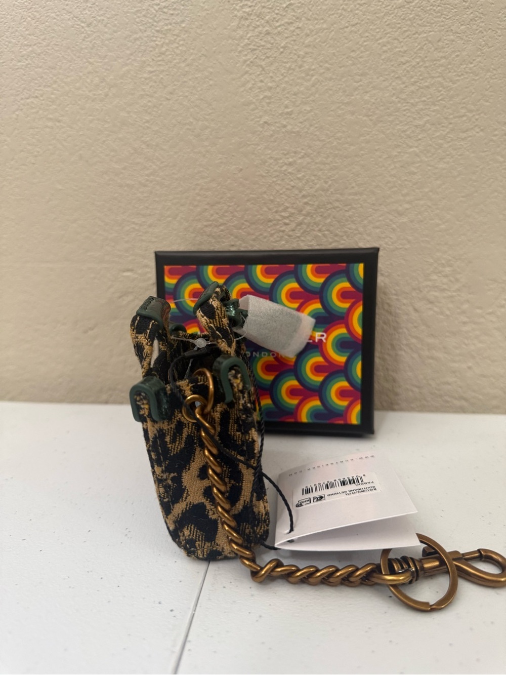 Kurt Geiger Southbank Keychain Bag Charm - Picture 8 of 10